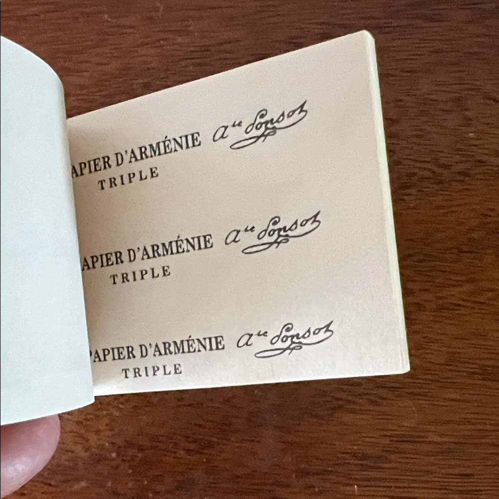 Papier d'Arménie Incense Booklet - Picture 3 of 5